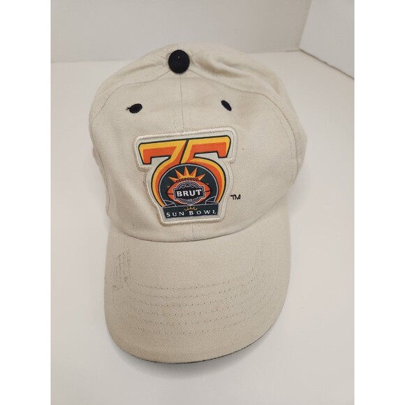 2008 Brut Sun‎ Bowl Hat Cap Strap Back NCAA College Football 75th Anniversary - Picture 1 of 8